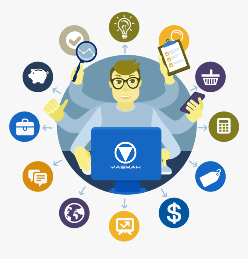 Jovenes Multitasking, HD Png Download