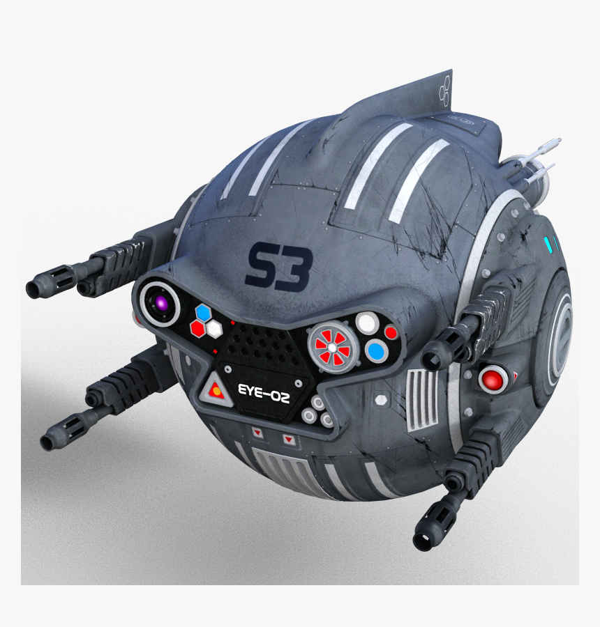 Drone1 - Robot, HD Png Download