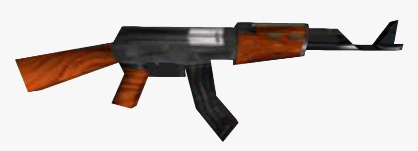 Transparent Gold Ak47 Png - Cs 1.6 Ak 47, Png Download
