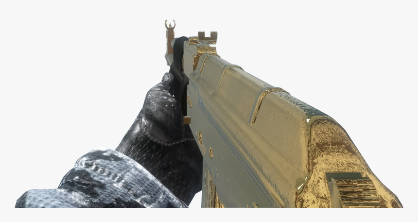 Ak-47 Gold Bo - Gold Ak 47 Black Ops, HD Png Download