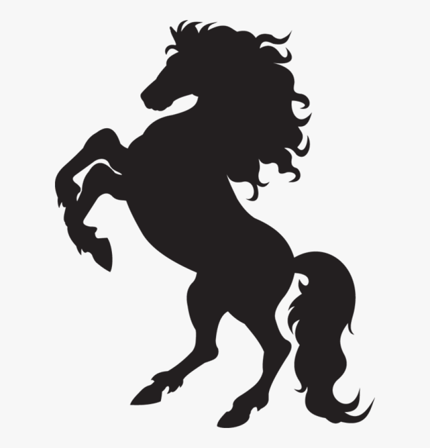 Cowboy Svg Horse Stencil - Horse Vector, HD Png Download