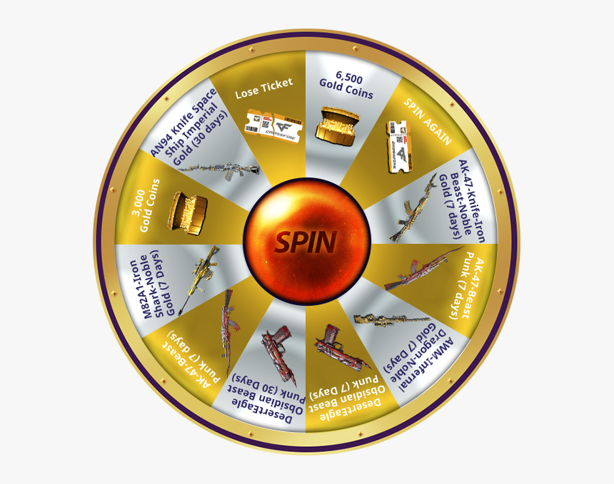 룰렛 - Gold Rush, HD Png Download