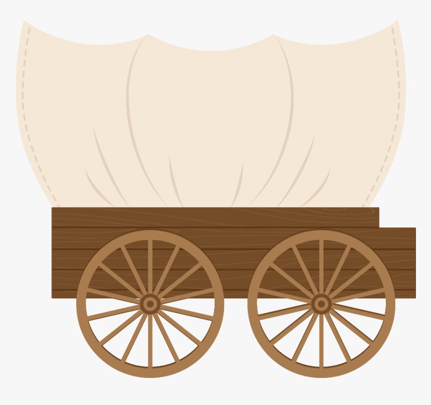 Western Clip Art, Western Theme, Western Cowboy, Cowgirl - Red River Cart Wheel, HD Png Download