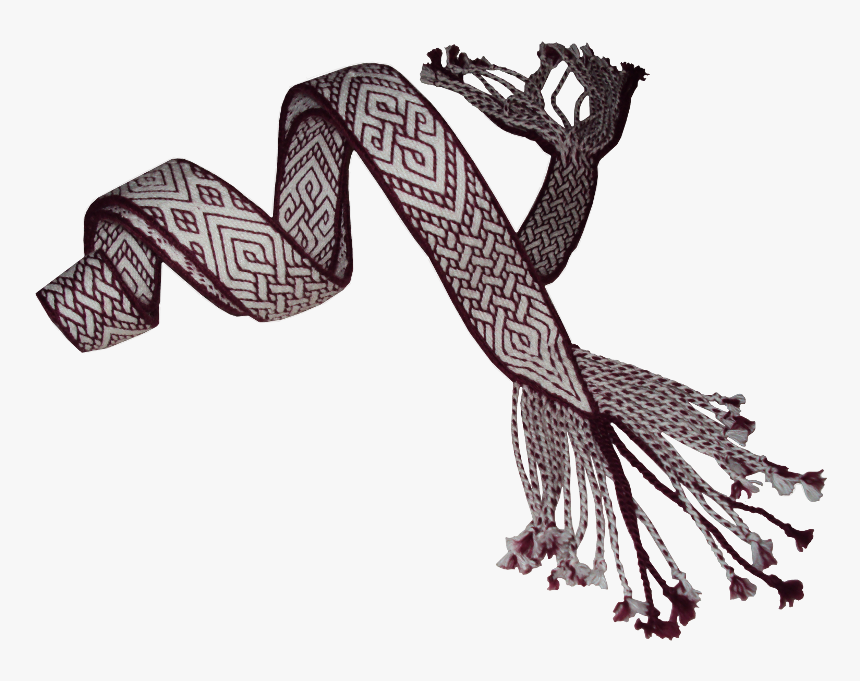 Drawing Scarf Fabric - Illustration, HD Png Download
