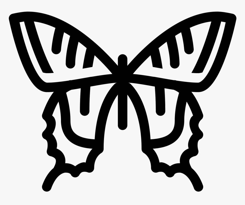 Tiger Butterfly Icon, HD Png Download