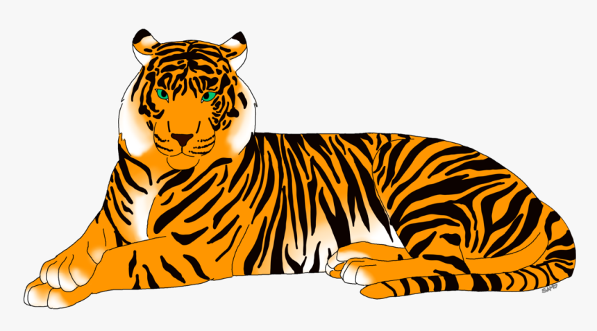 Tiger Whiskers Cat Clip Art - Siberian Tiger, HD Png Download
