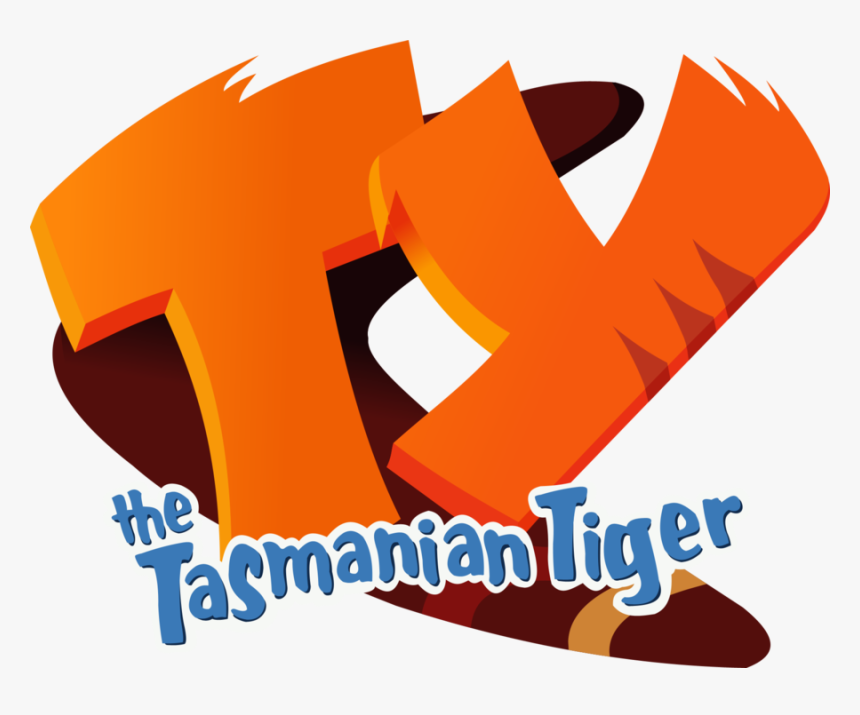 Ty The Tasmanian Tiger - Ty Tasmanian Tiger Logo, HD Png Download