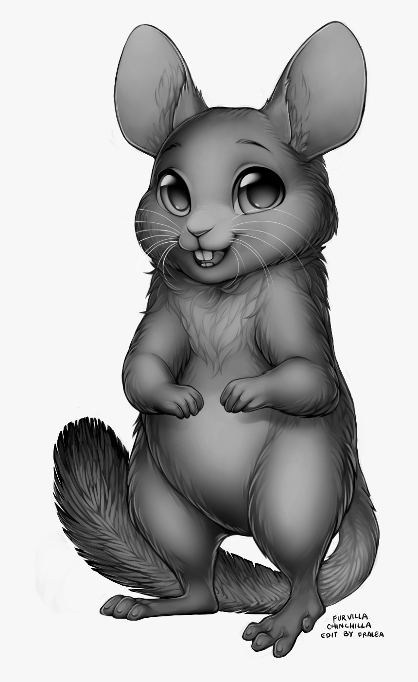 Furvilla Chinchilla Base Edit F2u - Furvilla Base Chinchilla, HD Png Download