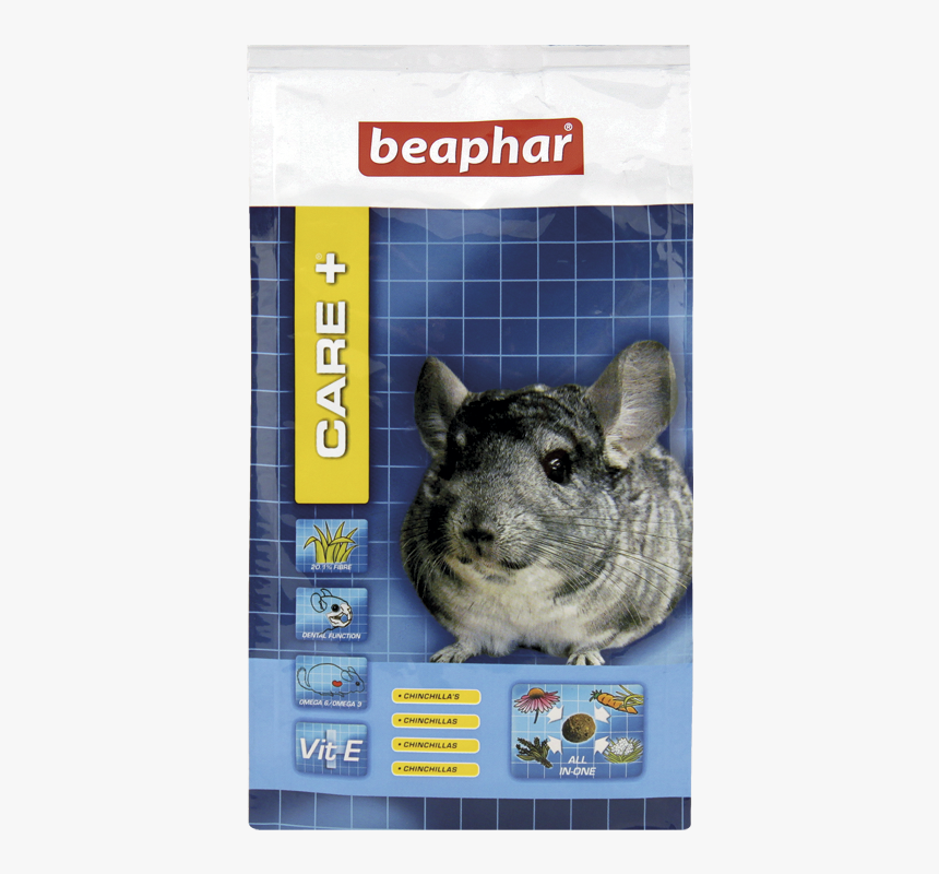 Care Extruded Chinchilla Food - Beaphar Care+ Chinchilla, HD Png Download