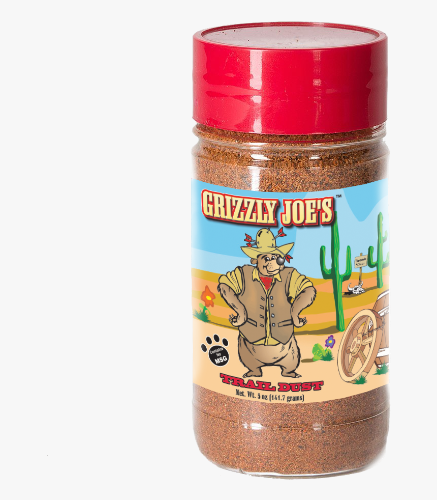 Grizzly Joe’s Trail Dust Dry Rub And Seasoning - Grizzly Joes, HD Png Download