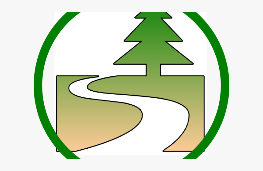 Pathway Clipart Nature Trail - Trail Clip Art, HD Png Download