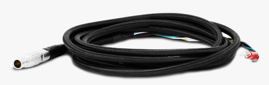 Red 4 Pin 0b Lemo To Flying Lead Aux Power Cable - Firewire Cable, HD Png Download