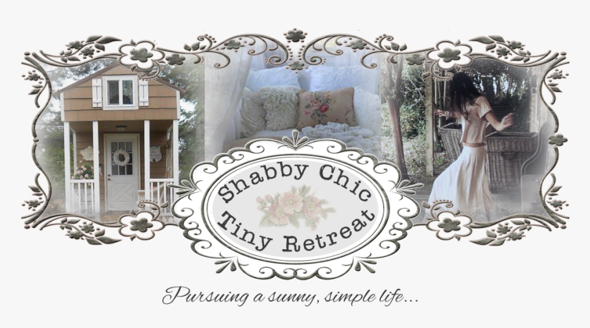 Shabby Chic Tiny Retreat - Picture Frame, HD Png Download