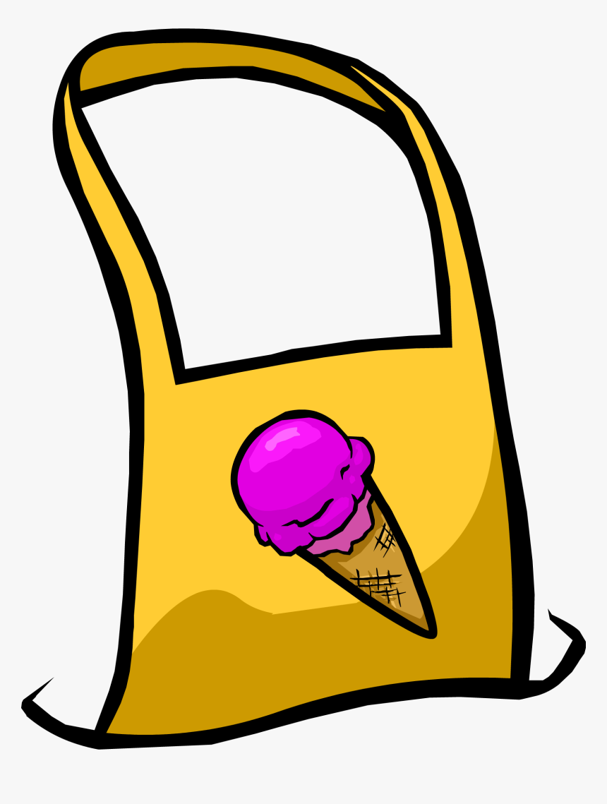 Club Penguin Wiki - Ice Cream Apron Club Penguin, HD Png Download