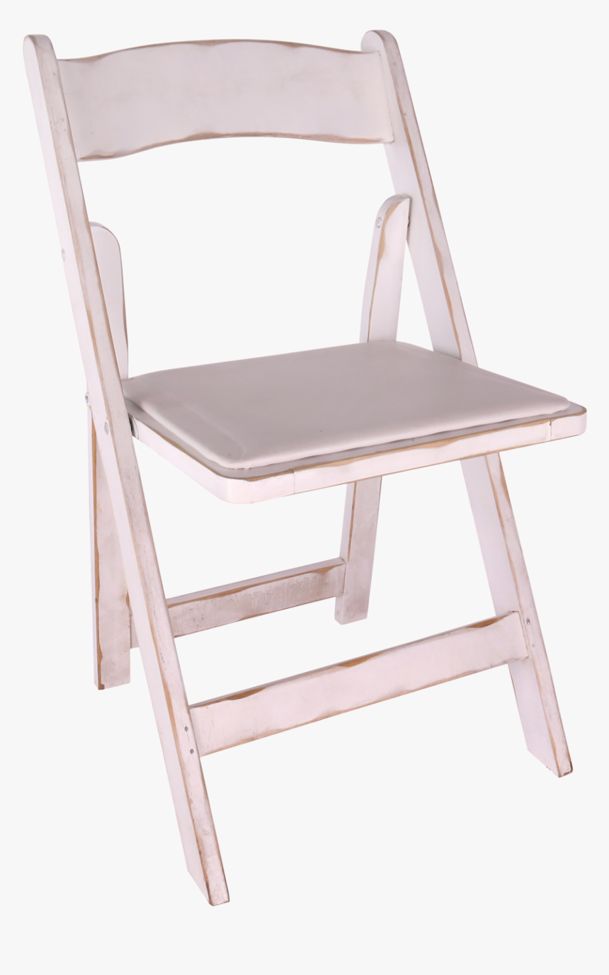 Chair, Wood Folding Shabby Chic - Folding Chair, HD Png Download