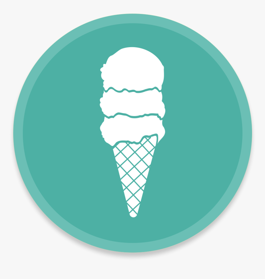Flavours Icon - Ice Cream Button Png, Transparent Png