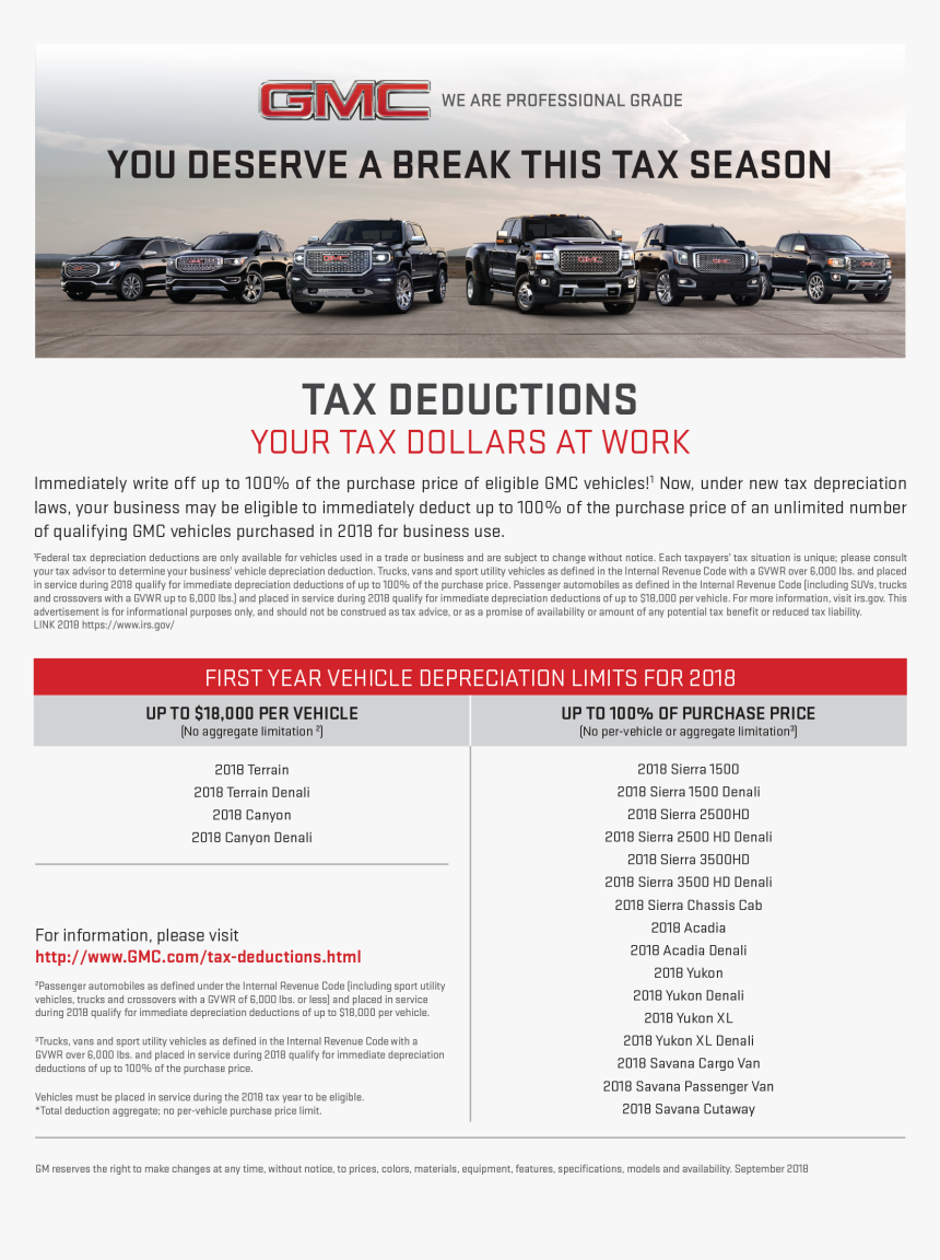 Gmc Flyer - Car Dealership Service Notice, HD Png Download