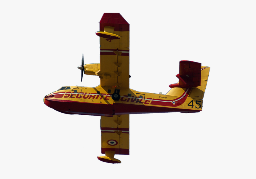 Aircraft, Fire-extinguishing Aircraft, Isolated, Flyer - Free Fire Airplane Png, Transparent Png