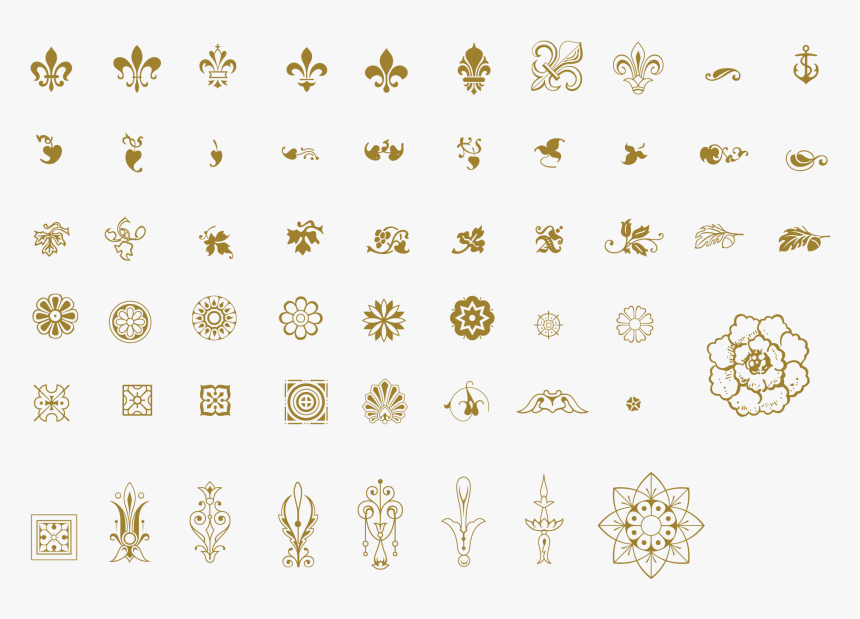 Essential Vintage Pack Decorative - Vintage Embellishments Vector, HD Png Download