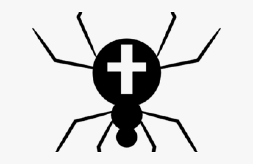 Spider Clipart Colored - Spider Vector Png, Transparent Png