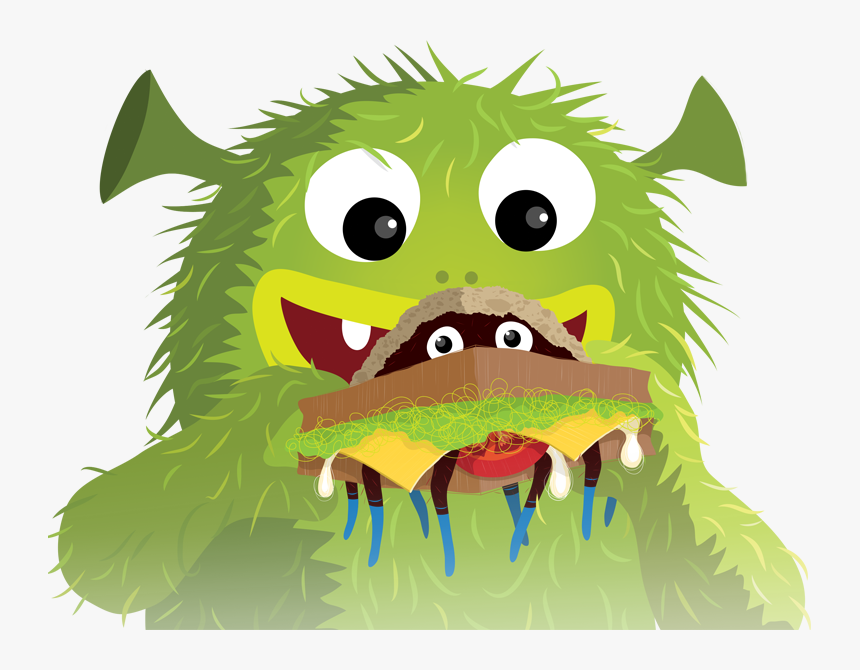 Transparent Spider Clipart Png - Claire Freedman Spider Sandwiches, Png Download