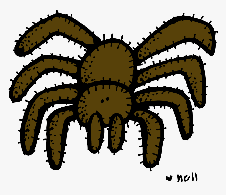 Tarantula Clipart Melonheadz - Melonheadz Halloween Clipart, HD Png Download