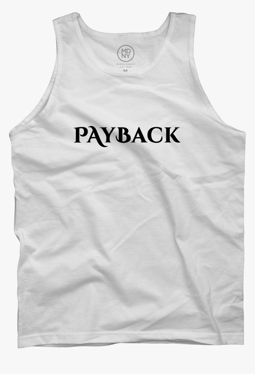 Payback White Tank Top - Active Tank, HD Png Download