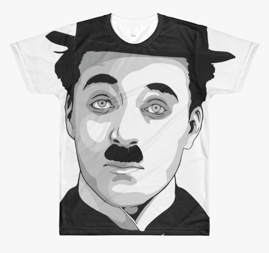 Charlie Chaplin Logo T Shirt - Illustration, HD Png Download
