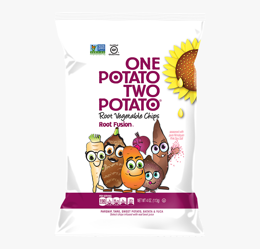 Transparent Yuca Png - One Potato Two Potato Chips, Png Download