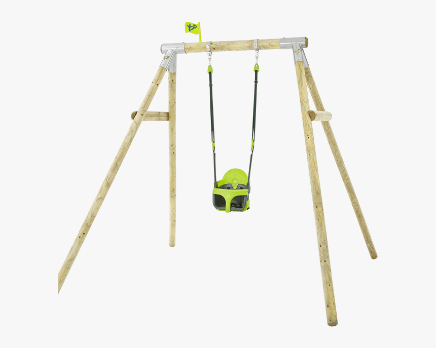 Tp Knightswood Salinas Wooden Swing Set - Swing, HD Png Download