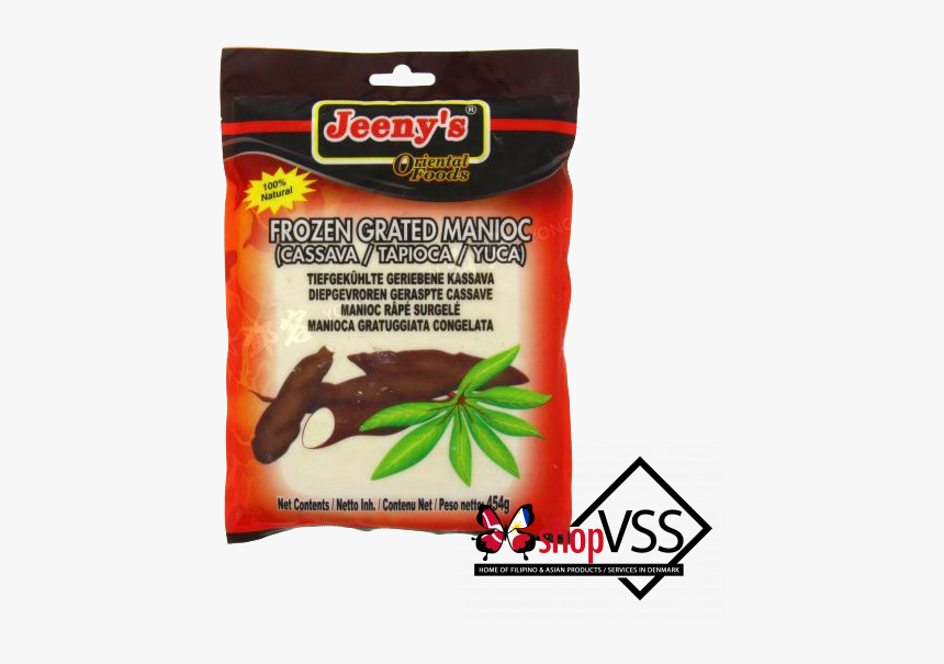 Jeeny S Frozen Grated Cassava 454g 
 Id Cloud-670 - Jeeny's Froze Cassava, HD Png Download