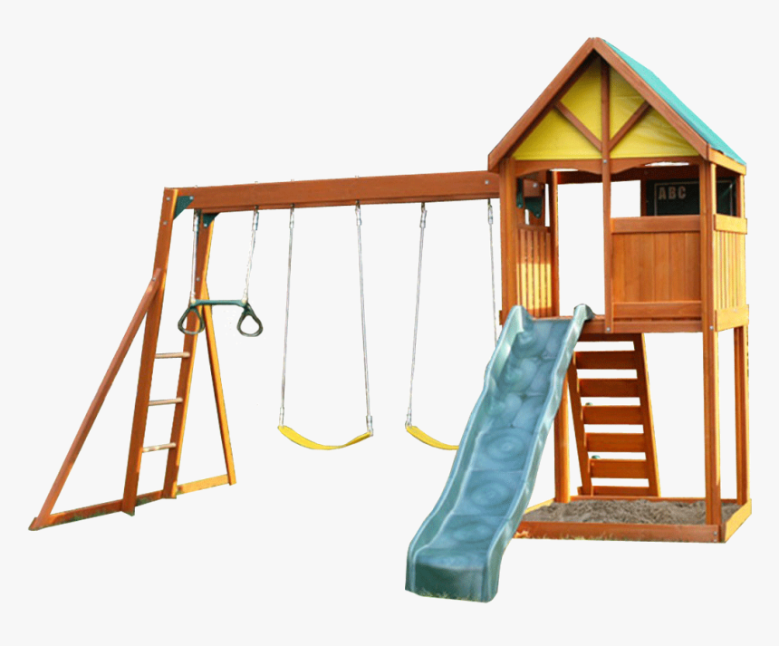 Burghley Climbing Frame - Transparent Swingset Gif, HD Png Download