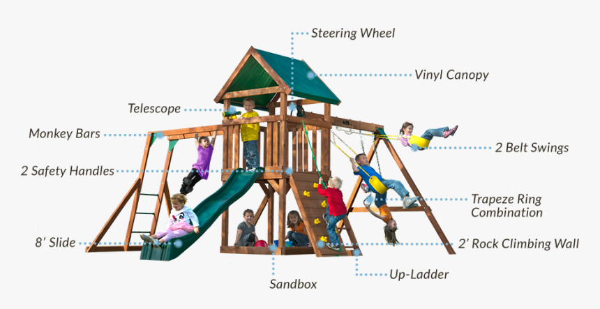 Clip Art Playground Ring - Swing, HD Png Download