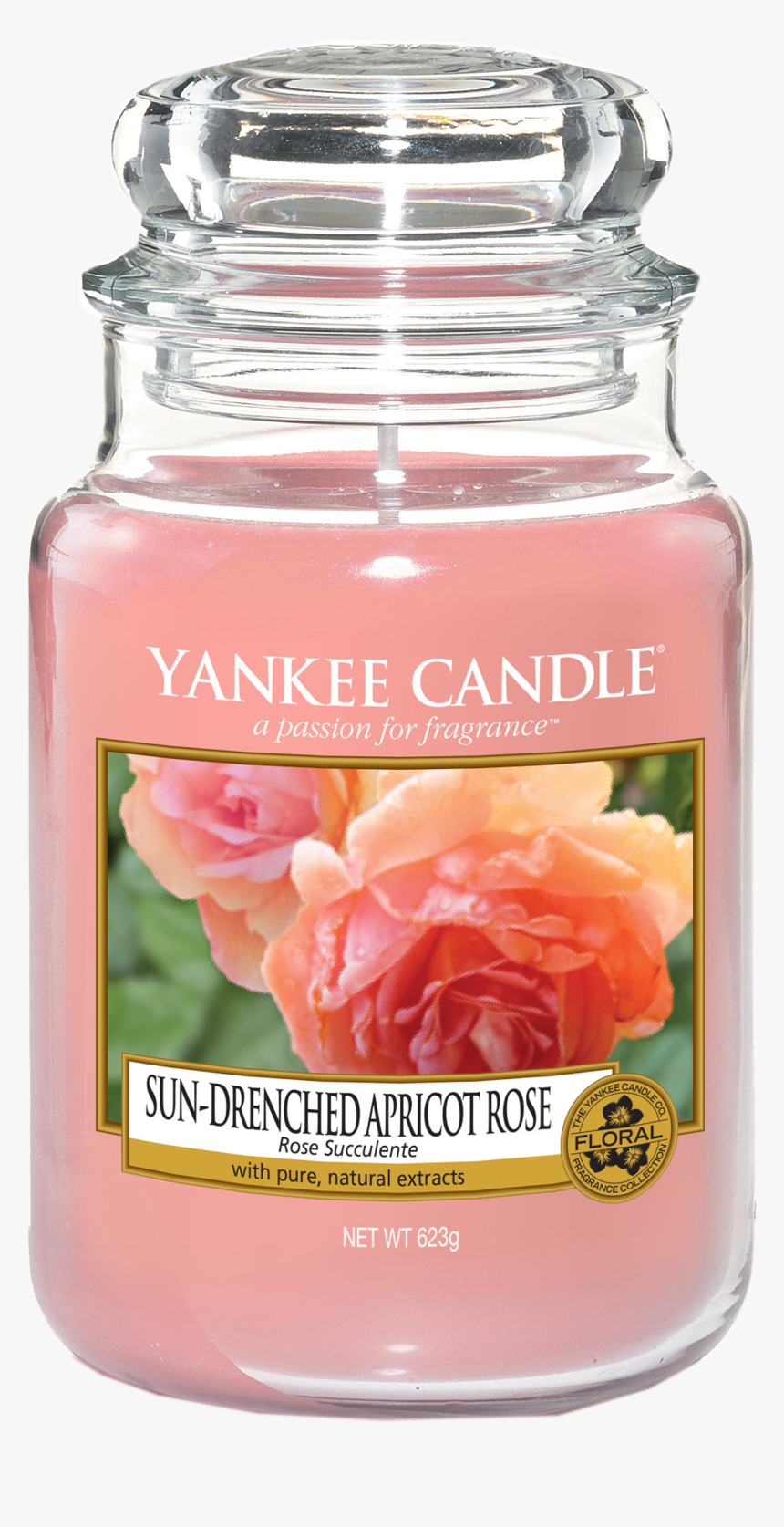 Sun Drenched Apricot Rose Yankee Candle, HD Png Download