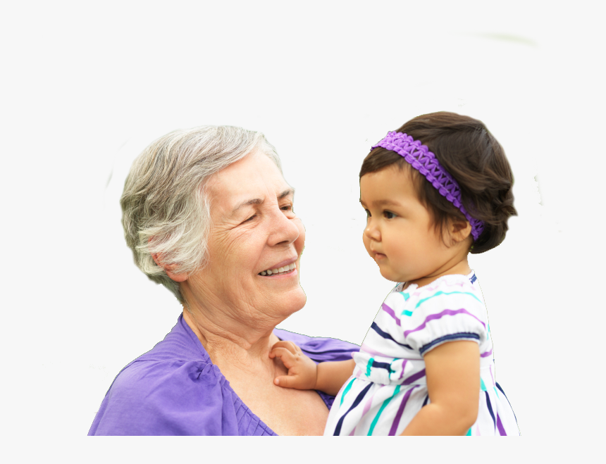 Transparent Pessoas Png - Grandma With Child Png, Png Download