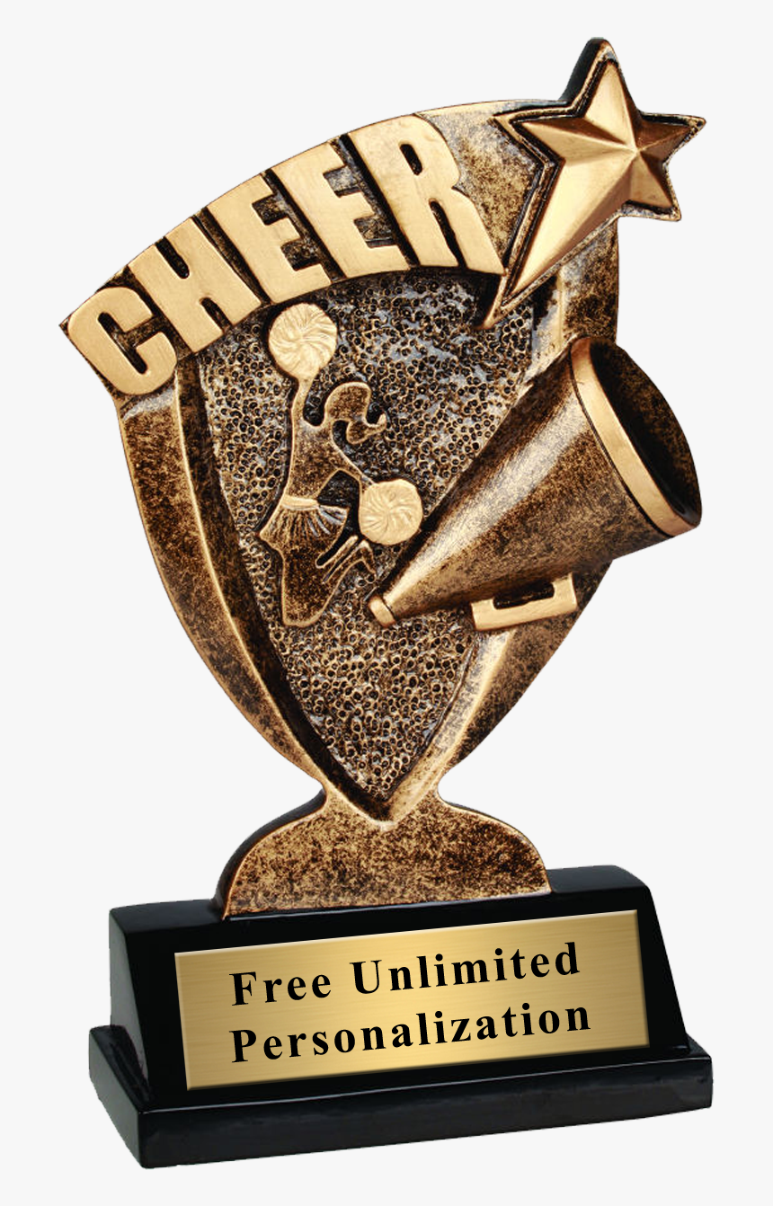 Trophy Clipart Cheer - Cheer Trophy Png, Transparent Png