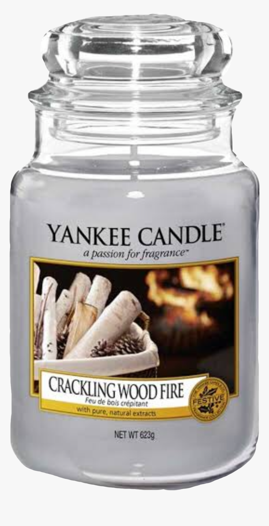 #yankee #candle #candles #yankeecandles #aesthetic - Yankee Candle Wood Fire, HD Png Download