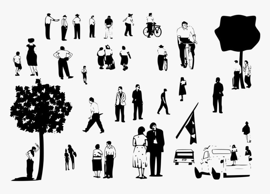 Standing,human Behavior,organization - Portable Network Graphics, HD Png Download