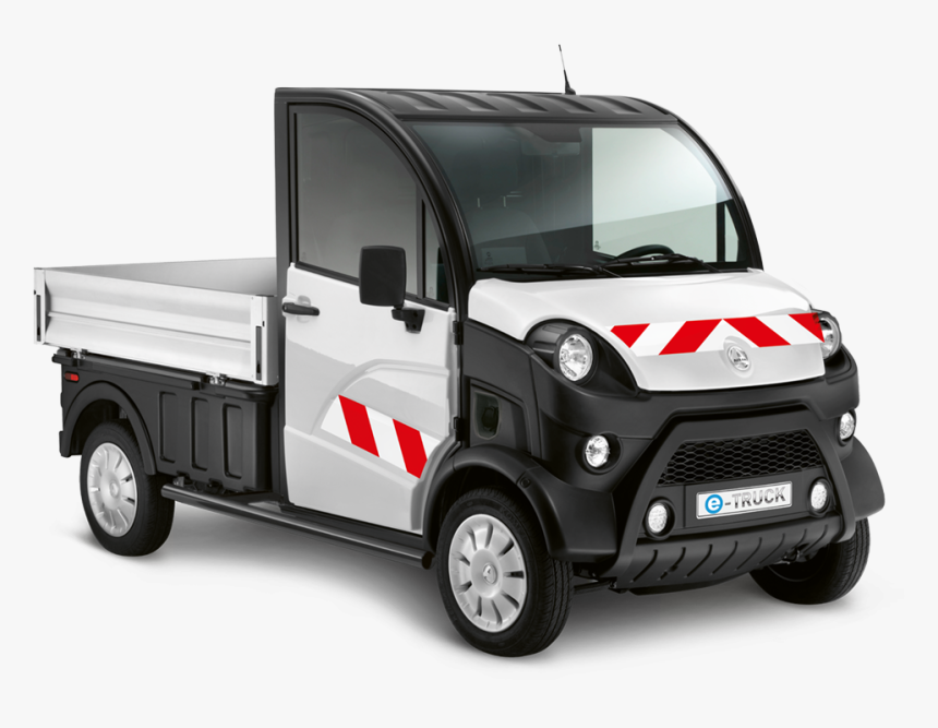 No Licence Cars Aixam E Truck Front - Aixam Truck, HD Png Download