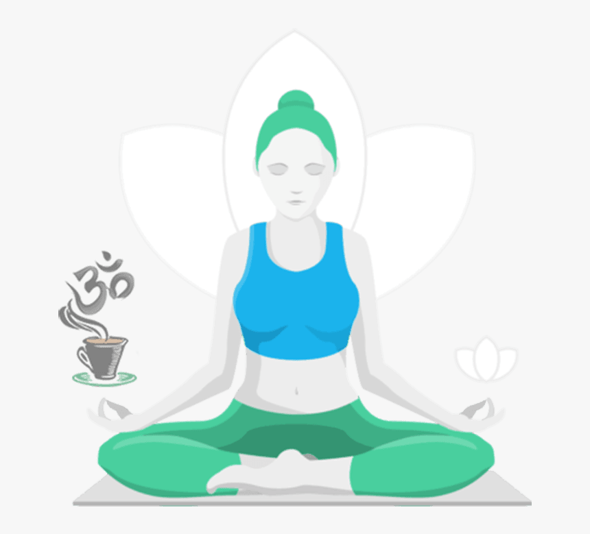 Meditation Clipart Serene - Yoga, HD Png Download