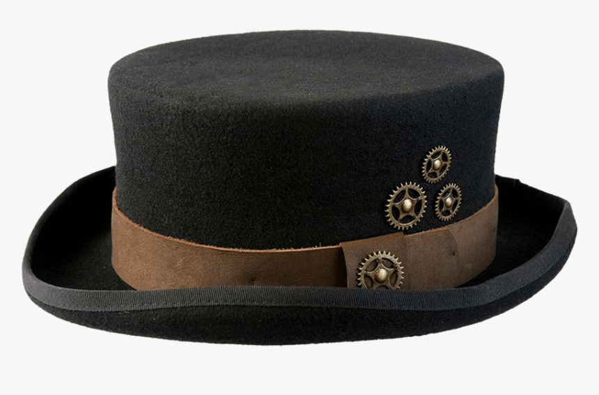 Time Travel Steampunk Top Hat - Tan, HD Png Download