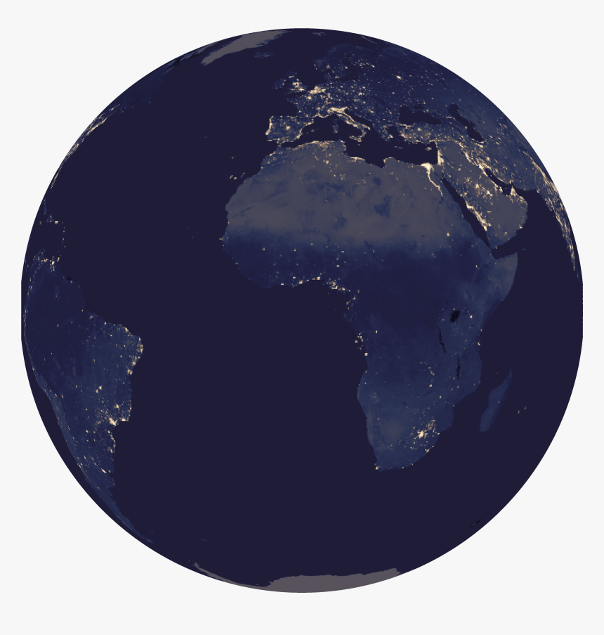 Spinning Globes With R - Circle, HD Png Download