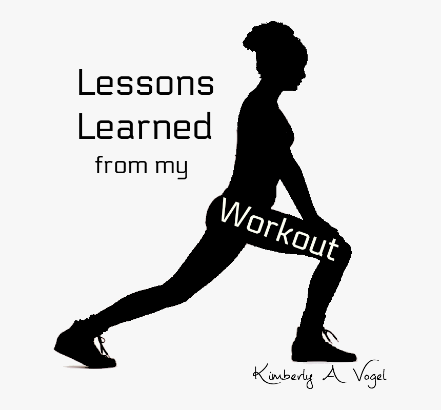 I Learned From My Workout - Silhouette, HD Png Download