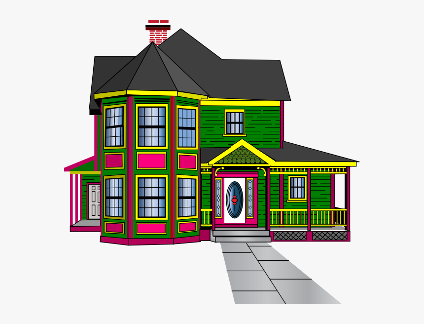 Transparent House - Big House Clip Art, HD Png Download