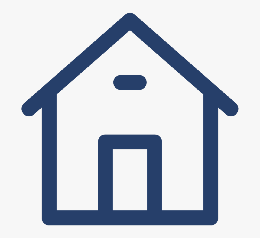 Pacific Ridge Homepage - Home Icon Png Small, Transparent Png