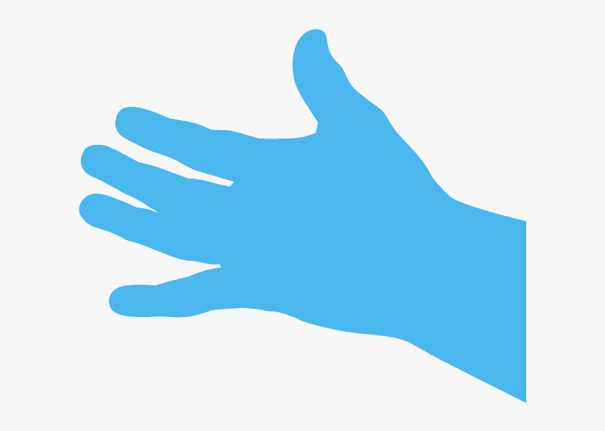 Hand Silhouette, HD Png Download