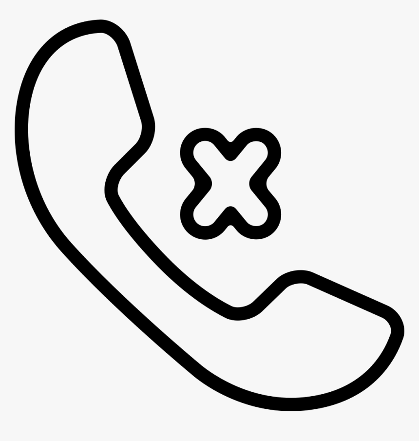 Phone Call Auricular With - Small Phone Icon Png, Transparent Png