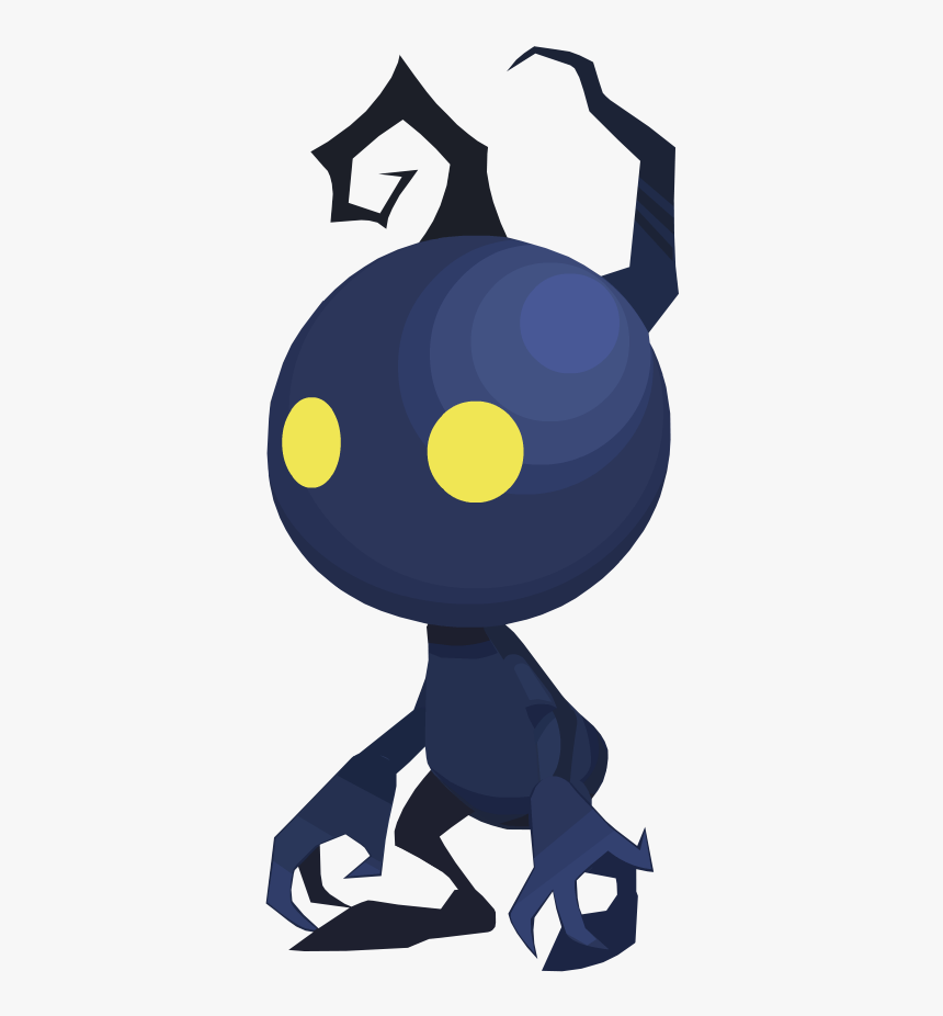 - Kingdom Hearts Heartless Clipart , Png Download - Heartless Shadow Kingdom Hearts, Transparent Png