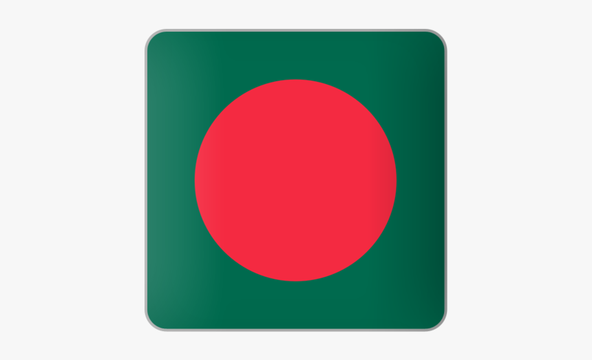 Bangladesh Flag Square Icon, HD Png Download
