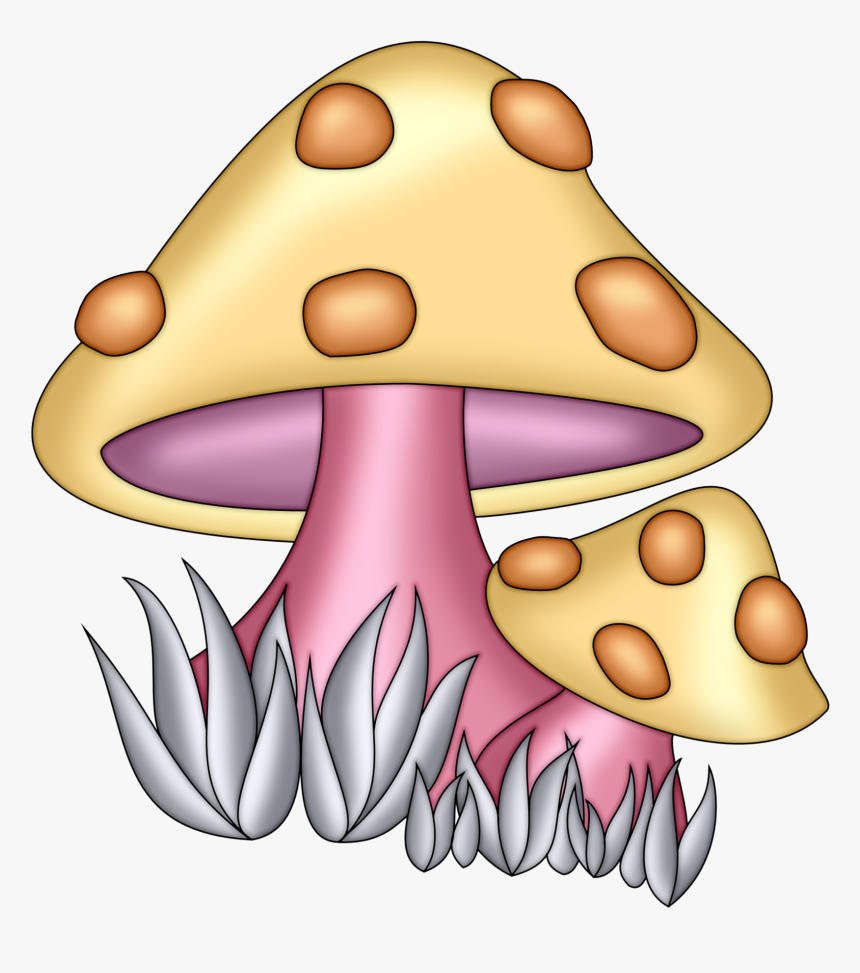 Mushrooms Mushroom Crafts, Mushroom Art, Summer Painting, - Mushroom Clipart High Resolution, HD Png Download